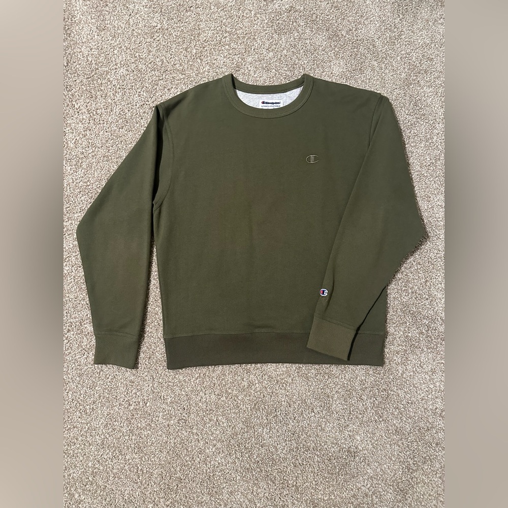 Green champion sweater - Picture 3 of 3